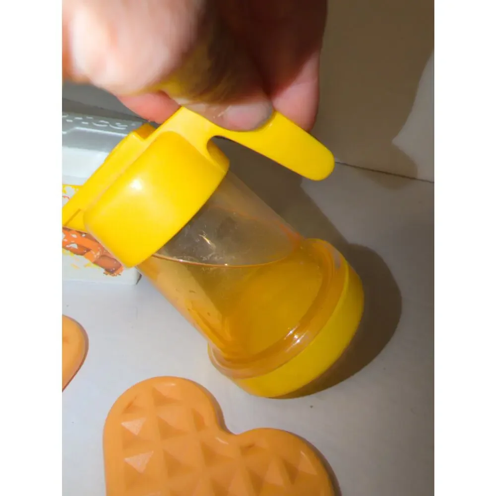 Vintage 1987 Fisher Price Fun Food Rare Magic Syrup Pitcher Waffles Butter Box